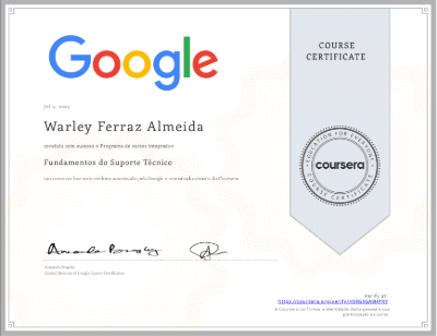 Google - Fundamentos do Suporte Técnico